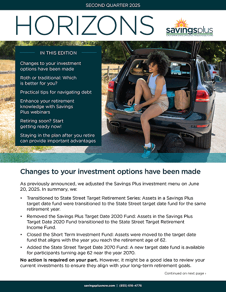 Thumbnail of the first page of the second quarter newsletter